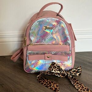 NWT 2 Piece Juicy Couture Backpack and Pouch
